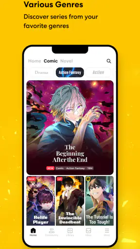 Tapas – Comics and Novels