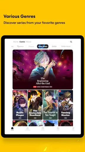 Tapas – Comics and Novels