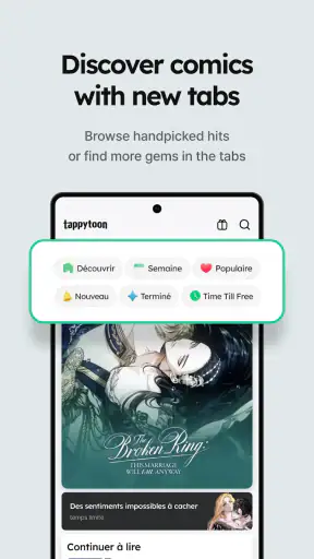 Tappytoon Comics, Webtoons, BD