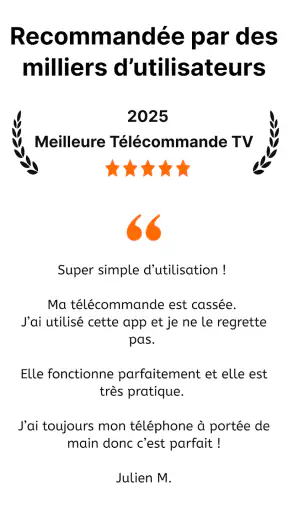 Télécommande pour Orange TV