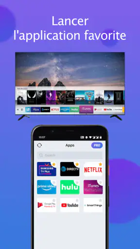 Télécommande pour Samsung TV