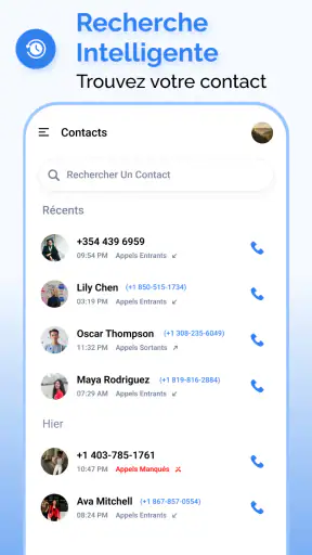 Téléphone - Appels et Contacts