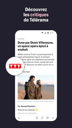 Télérama : culture, tv, cinéma