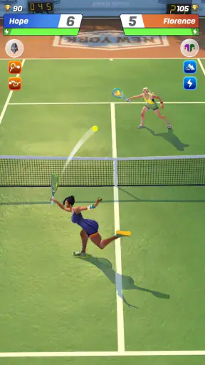 Tennis Clash : Jeu Mulitjoueur
