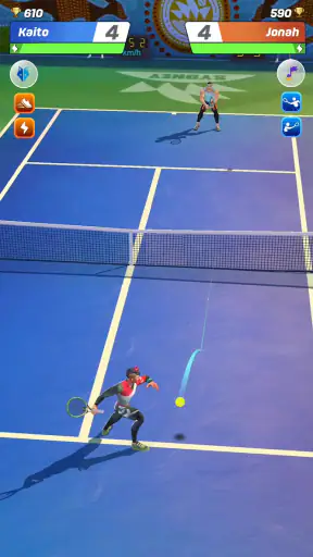 Tennis Clash : Jeu Mulitjoueur