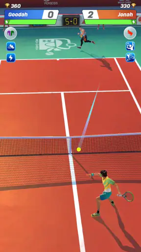 Tennis Clash : Jeu Mulitjoueur