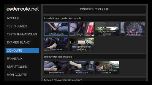 Tests de Code de la Route