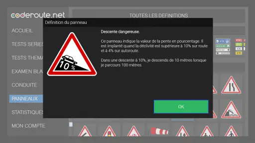 Tests de Code de la Route