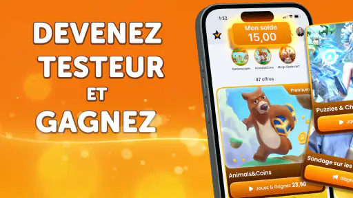 Teststar- Gagnez de l’Argent