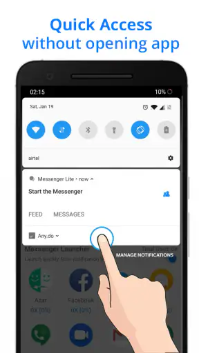 The Messenger for Messages