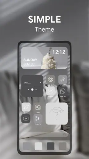 Thèmes, Widgets & Icônes