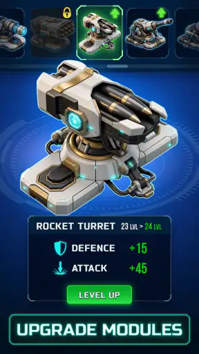 Tiny Space Arena : Combats 1v1
