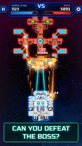 Tiny Space Arena : Combats 1v1