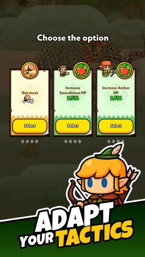 Tiny Warriors Rush - Idle TD