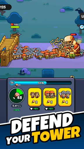 Tiny Warriors Rush - Idle TD