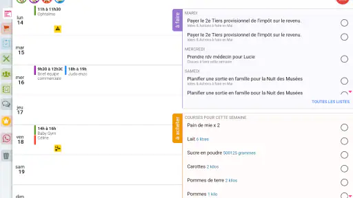 TipStuff, l'agenda familial