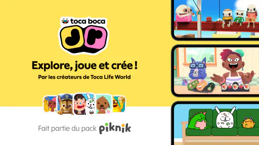 Toca Boca Jr : jeux d’éveil