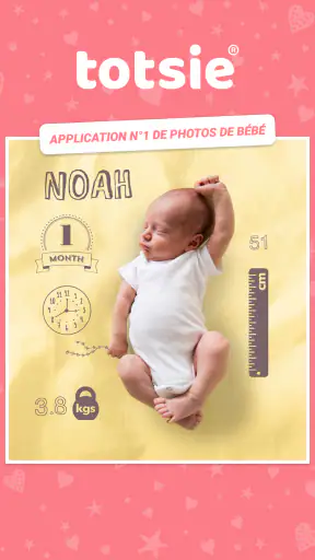Totsie – Éditeur Photos Bébés