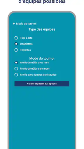 Tournois Pétanque App