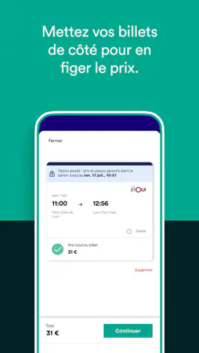 Trainline: voyage train et bus