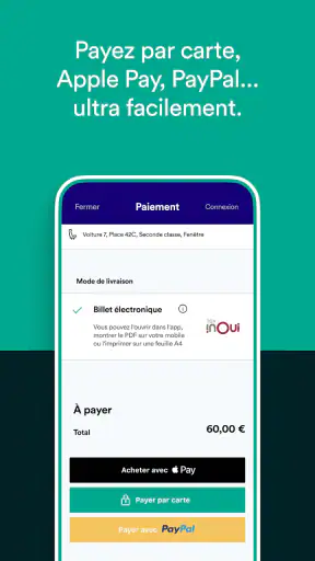 Trainline: voyage train et bus