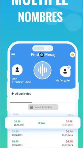 Traqueur en ligne WA