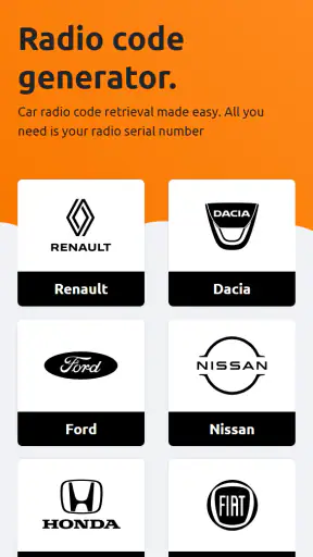 Trouver Code Autoradio