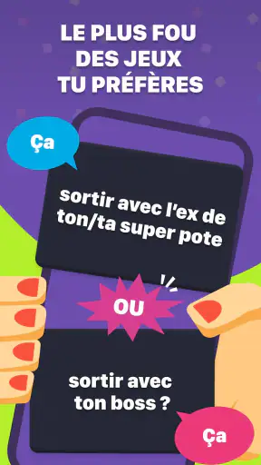 Tu préfères - Jeu de questions