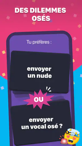 Tu préfères - Jeu de questions