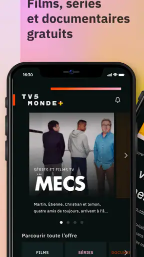 TV5MONDE+ TV, films & séries