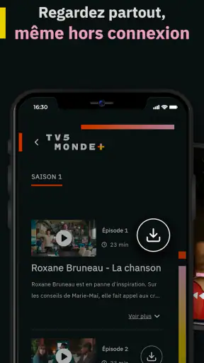 TV5MONDE+ TV, films & séries