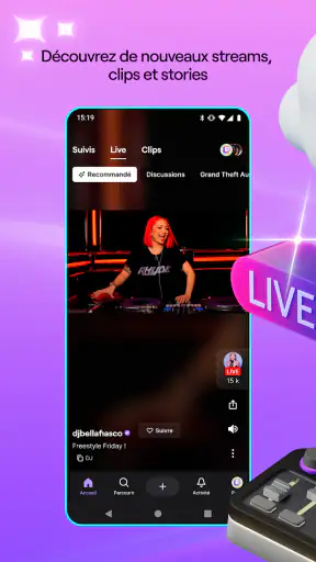 Twitch : streaming en live