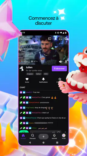 Twitch : streaming en live