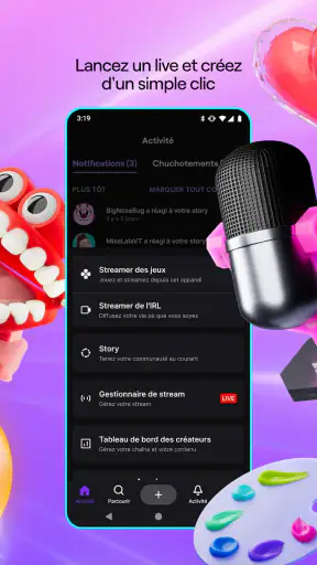 Twitch : streaming en live