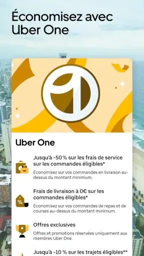 Uber - VTC rapide et facile