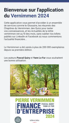 Vernimmen Finance d'Entreprise
