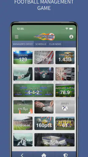 Virtuafoot Football Manager