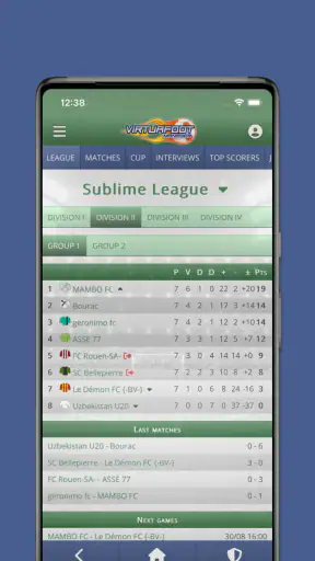 Virtuafoot Football Manager