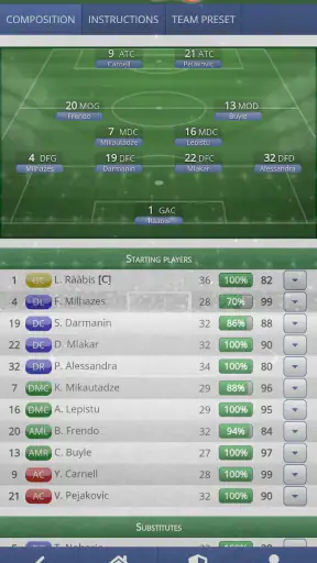 Virtuafoot Football Manager