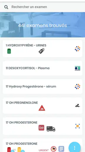 VISKALIACC – Catalogue des exa