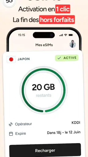 voilà : eSIM Voyage & Internet