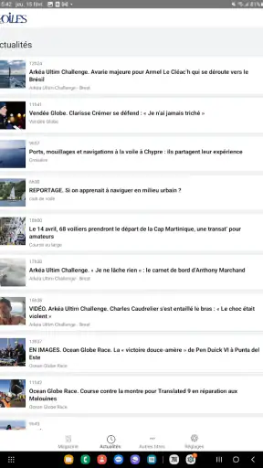 Voiles et Voiliers