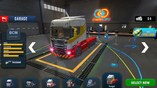 vrai transport de camion