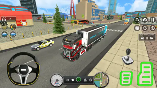 vrai transport de camion