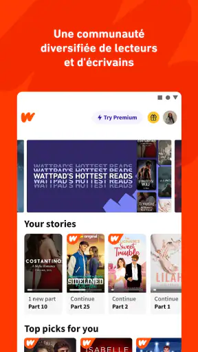 Wattpad - Lire & Écrire