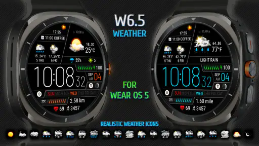 Weather watch face W6.5