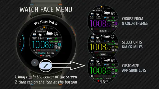 Weather watch face W6.5