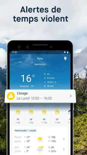 WeatherPro: Prévisions & Radar