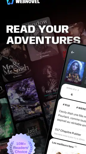 WebNovel - romans et webtoons