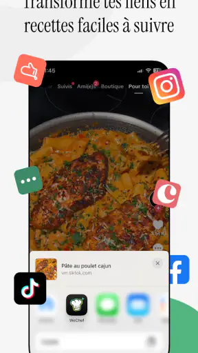 WeChef - Carnet de Recettes
